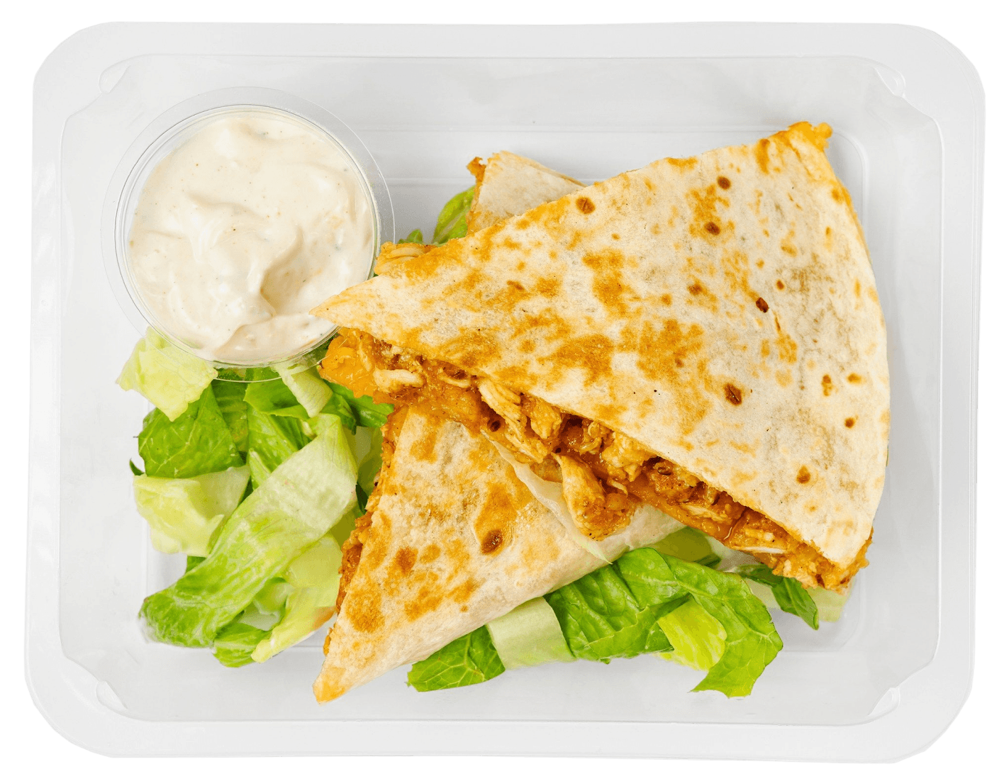 Quesadilla s trhaným kuřecím